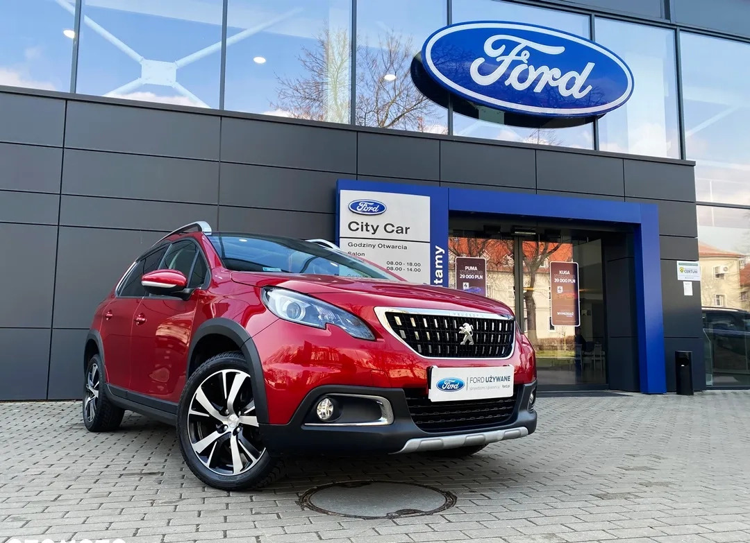 Peugeot 2008 cena 55900 przebieg: 70747, rok produkcji 2017 z Gliwice małe 781